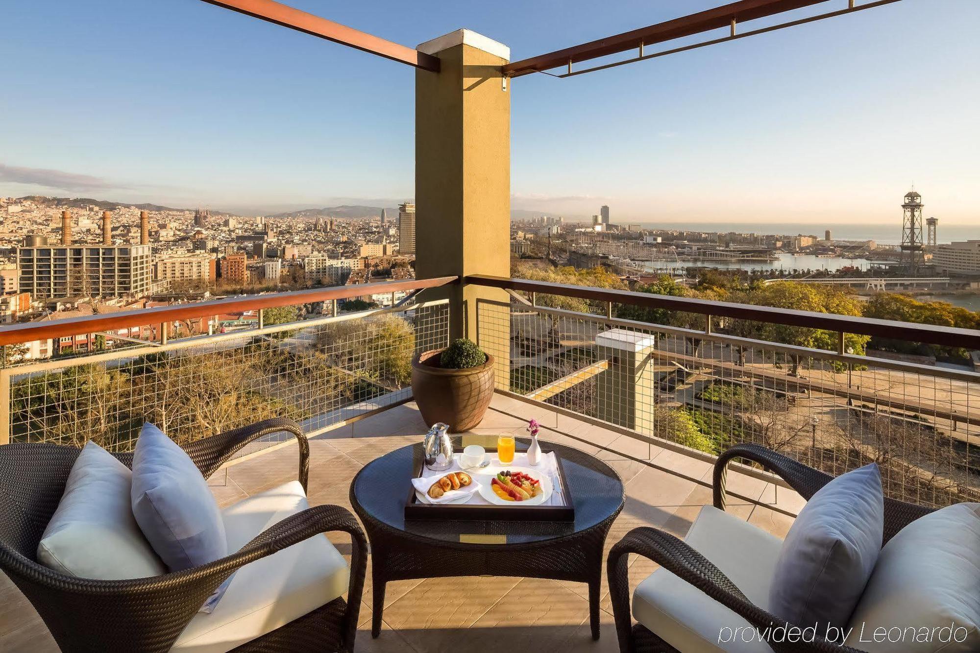 Hotel Miramar Barcelona Gl Luaran gambar View from the hotel