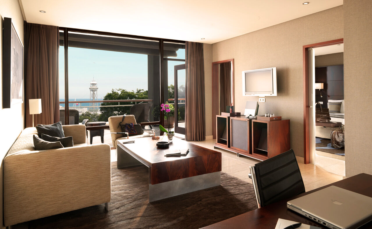 Hotel Miramar Barcelona Gl Luaran gambar Office