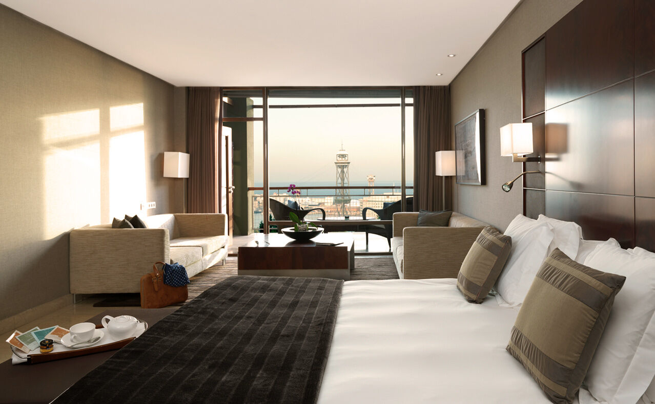 Hotel Miramar Barcelona Gl Luaran gambar A room at the hotel